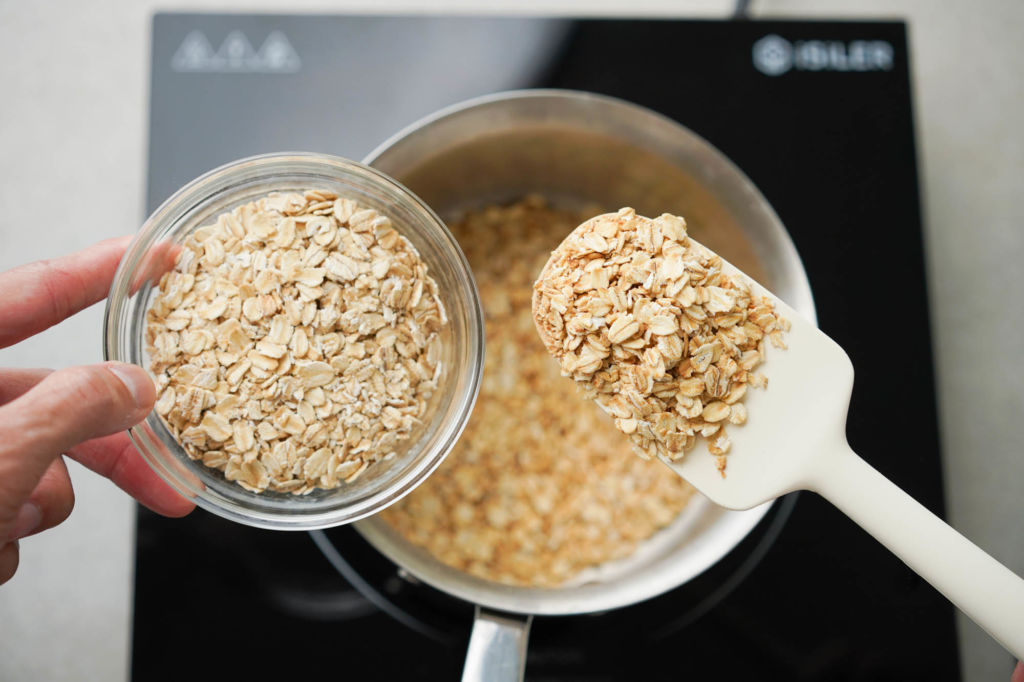 raw vs toasted oats