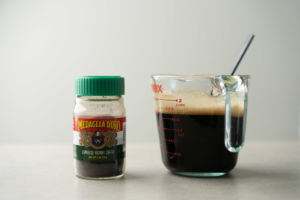 mixing instant espresso