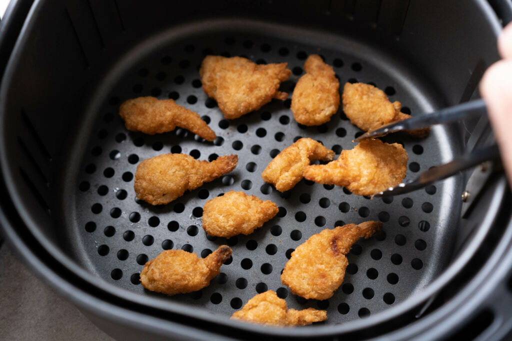 reheating fried shrimp in air fryer