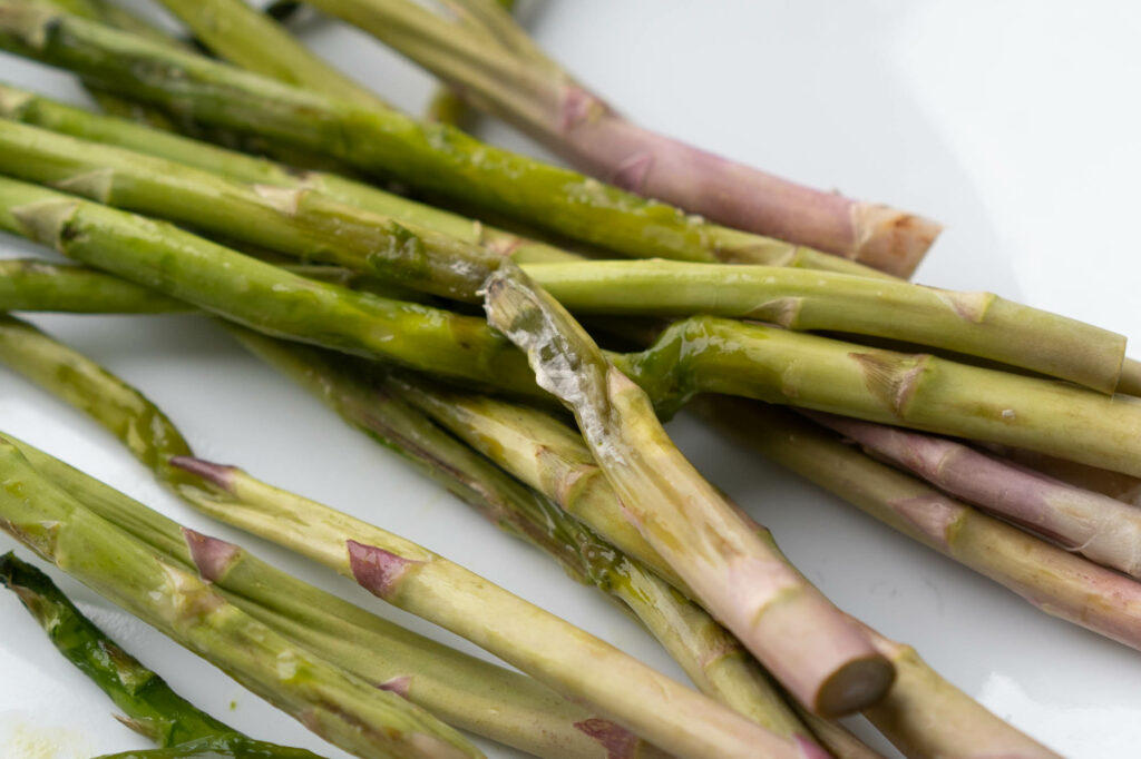 mold spots on asparagus