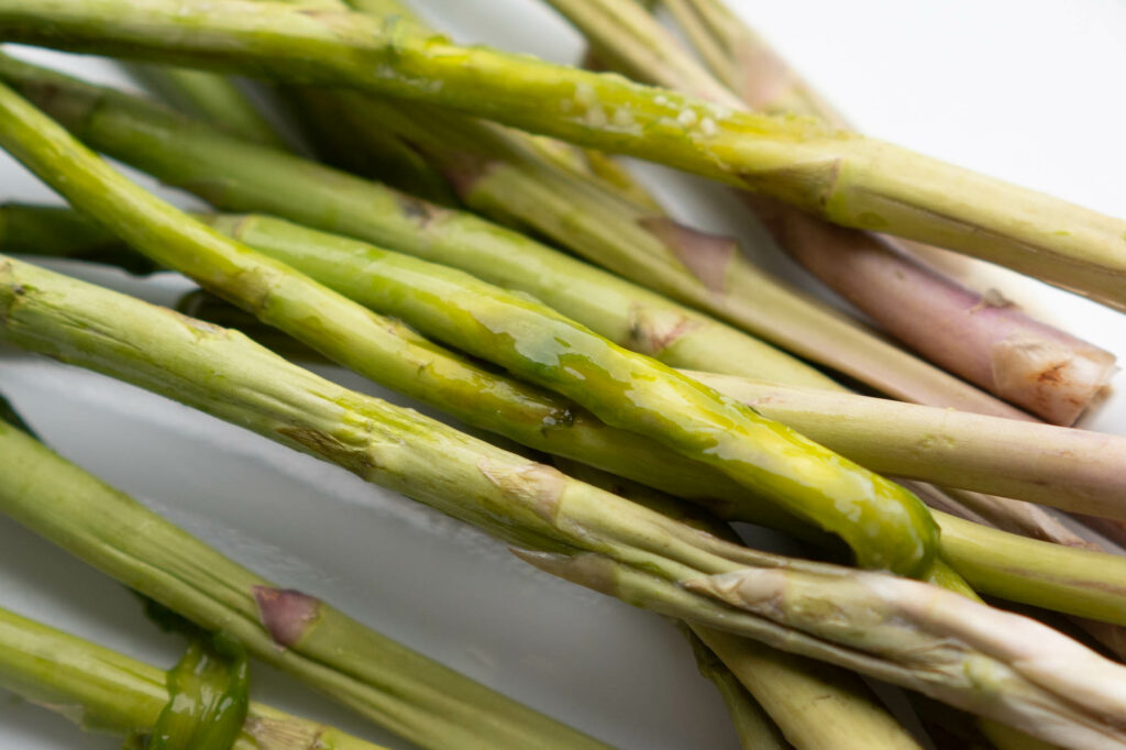 slimy asparagus