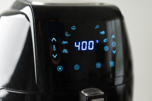 air fryer set to 400 degrees F