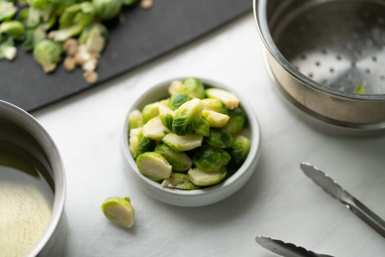 How To Select, Prep & Steam Brussels Sprouts